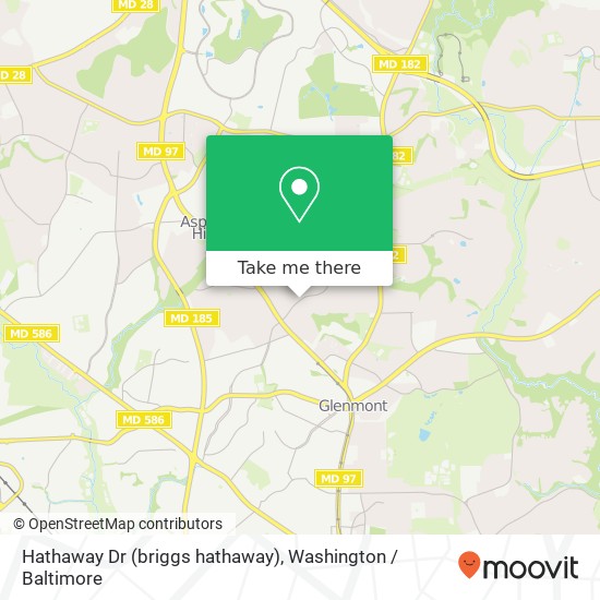 Hathaway Dr (briggs hathaway), Silver Spring, MD 20906 map