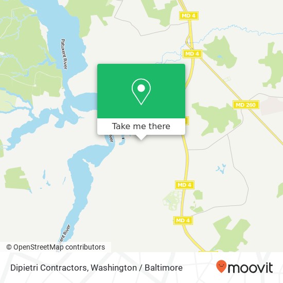 Dipietri Contractors map