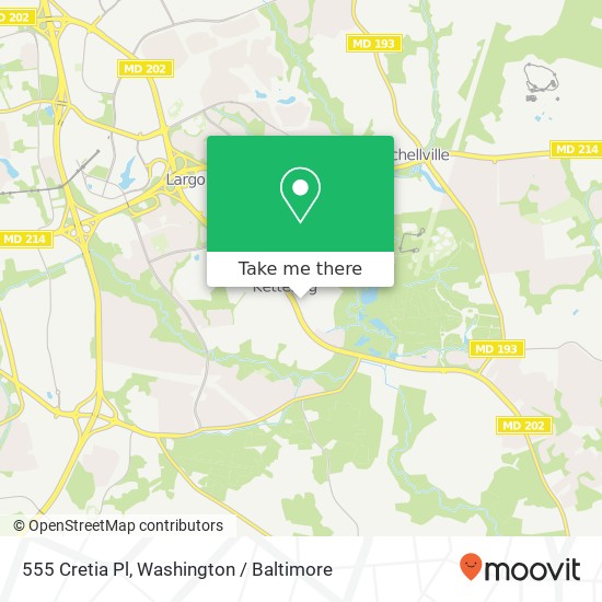 555 Cretia Pl, Upper Marlboro, MD 20774 map