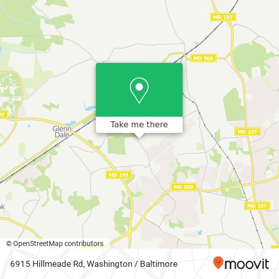 6915 Hillmeade Rd, Bowie, MD 20720 map
