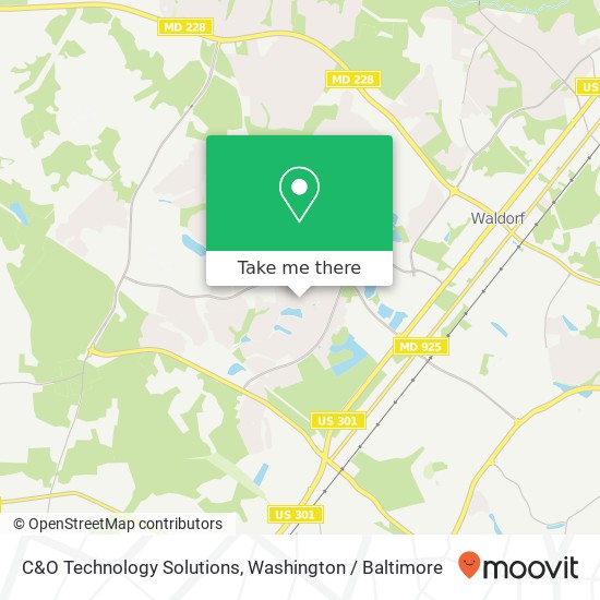 Mapa de C&O Technology Solutions, 5206 Flounder Ct W