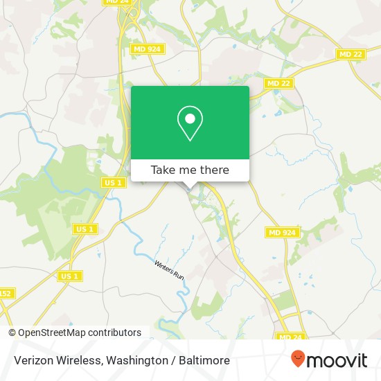 Mapa de Verizon Wireless, 680 Marketplace Dr