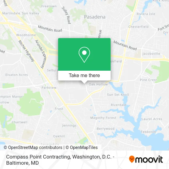 Compass Point Contracting map