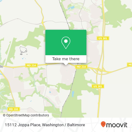 15112 Joppa Place, 15112 Joppa Pl, Bowie, MD 20721, USA map