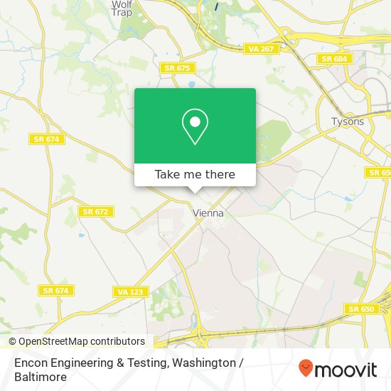 Mapa de Encon Engineering & Testing, 316 Dominion Rd NE