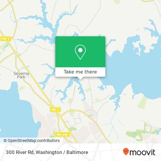 300 River Rd, Arnold, MD 21012 map