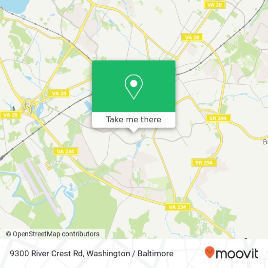 9300 River Crest Rd, Manassas, VA 20110 map