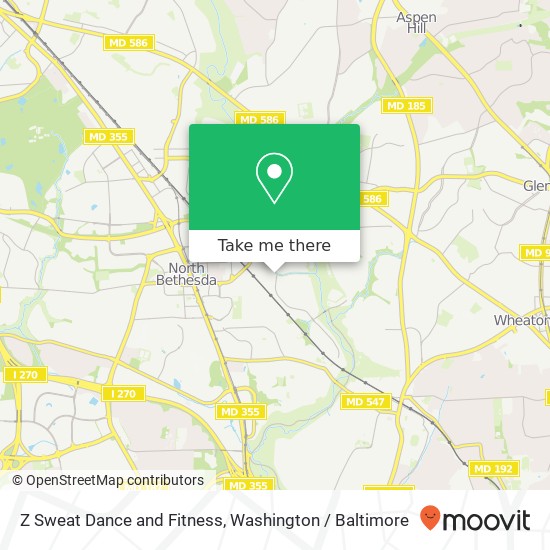 Mapa de Z Sweat Dance and Fitness