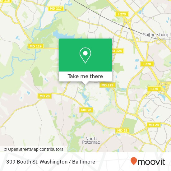 309 Booth St, Gaithersburg, MD 20878 map