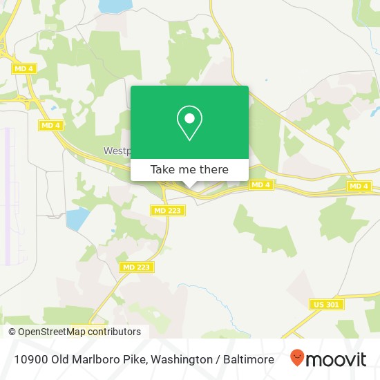 10900 Old Marlboro Pike, Upper Marlboro, MD 20772 map