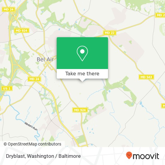 Dryblast, 9 Dixie Dr map