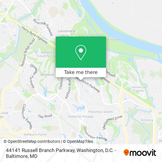 44141 Russell Branch Parkway map