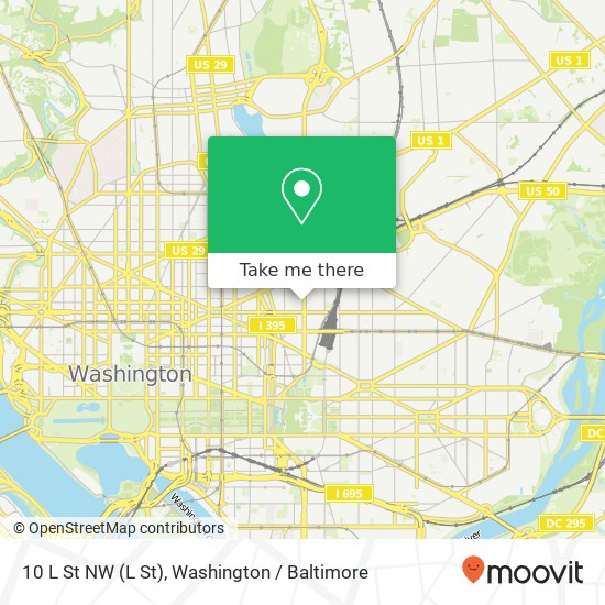 10 L St NW (L St), Washington, DC 20001 map