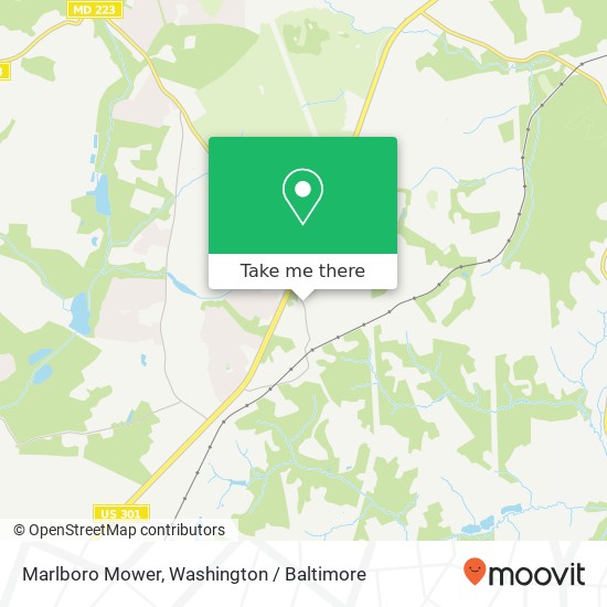 Marlboro Mower, 10190 Old Indian Head Rd map