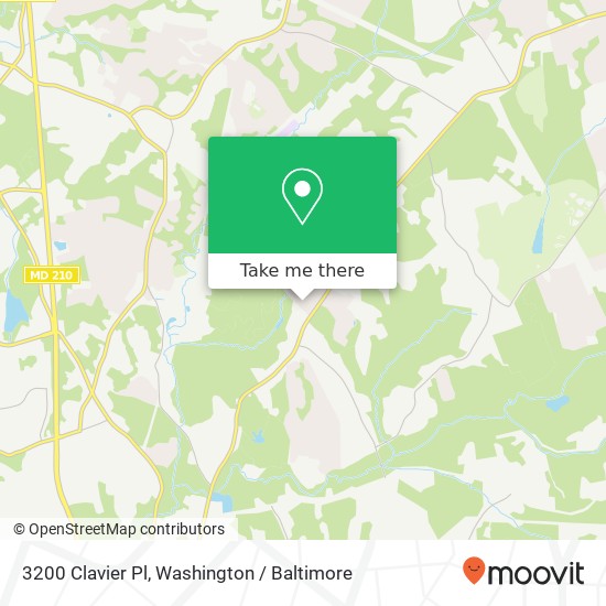 3200 Clavier Pl, Clinton, MD 20735 map