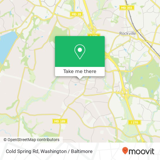 Cold Spring Rd, Potomac, MD 20854 map
