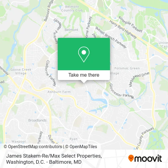 James Stakem-Re / Max Select Properties map