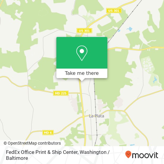 Mapa de FedEx Office Print & Ship Center, 11 Shining Willow Way