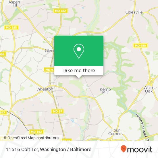 11516 Colt Ter, Silver Spring, MD 20902 map