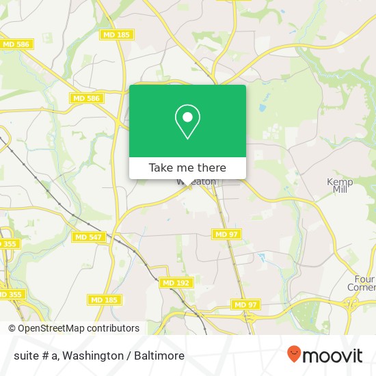 suite # a, 2800 University Blvd W suite # a, Wheaton, MD 20902, USA map