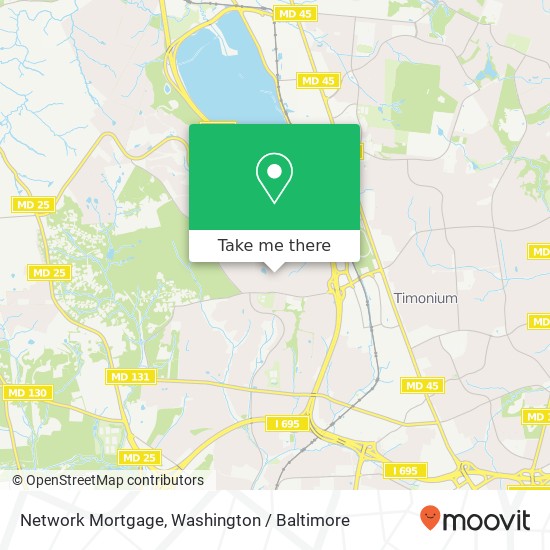 Mapa de Network Mortgage, 2112 Forest Ridge Rd