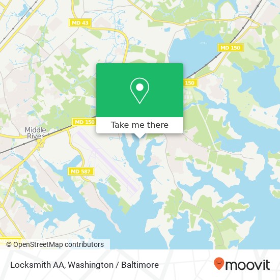 Locksmith AA, 412 Wagner Ln map