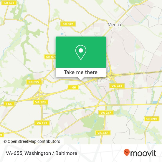 VA-655, Vienna, VA 22181 map