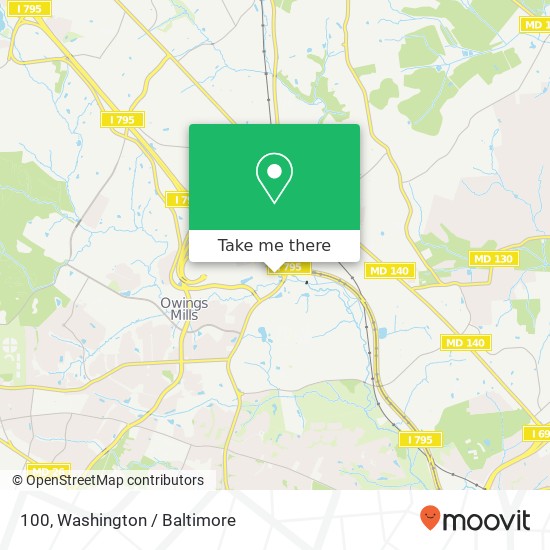 100, 10209 Grand Central Ave #100, Owings Mills, MD 21117, USA map