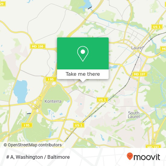 # A, 14100 Laurel Park Dr # A, Laurel, MD 20707, USA map