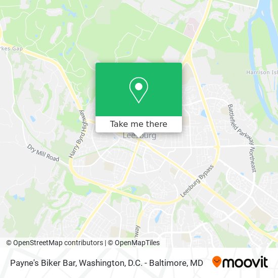 Mapa de Payne's Biker Bar