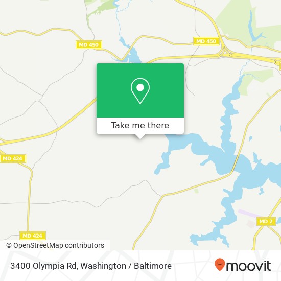 3400 Olympia Rd, Davidsonville, MD 21035 map