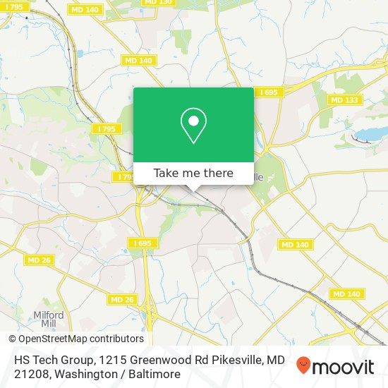 HS Tech Group, 1215 Greenwood Rd Pikesville, MD 21208 map