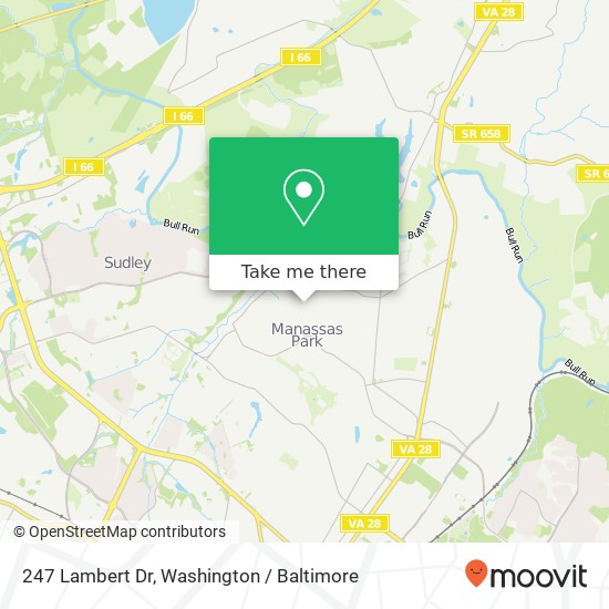 247 Lambert Dr, Manassas Park, VA 20111 map
