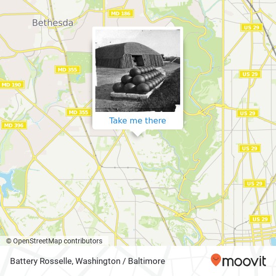 Battery Rosselle map