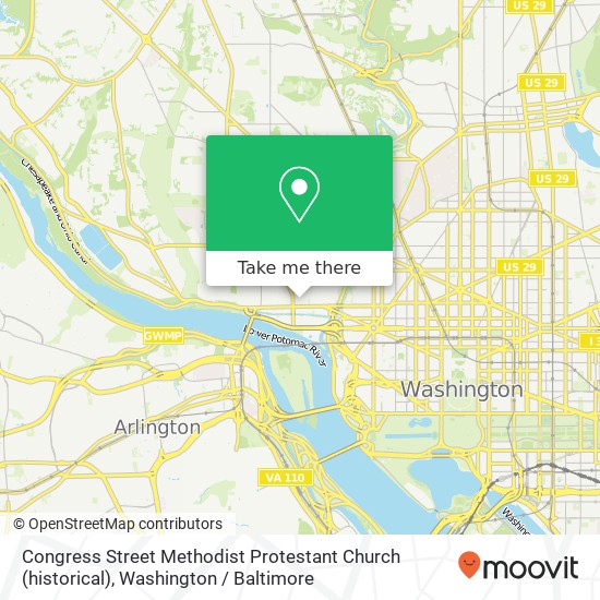 Congress Street Methodist Protestant Church (historical) map