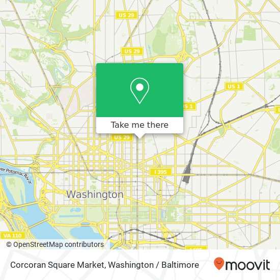 Corcoran Square Market map