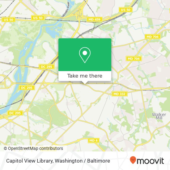 Mapa de Capitol View Library