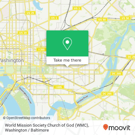 World Mission Society Church of God (WMC) map