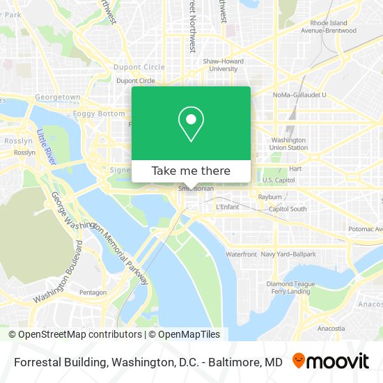 Mapa de Forrestal Building