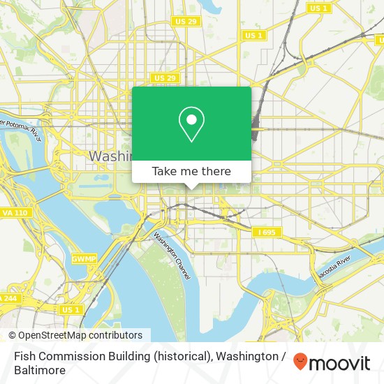 Fish Commission Building (historical) map