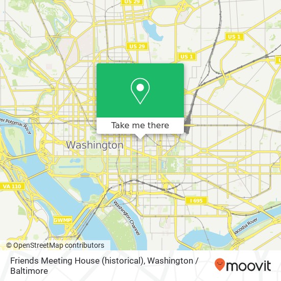 Friends Meeting House (historical) map