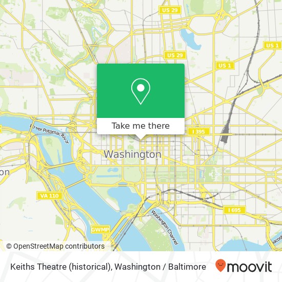 Keiths Theatre (historical) map