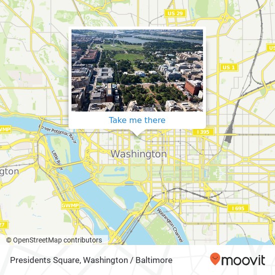 Presidents Square map
