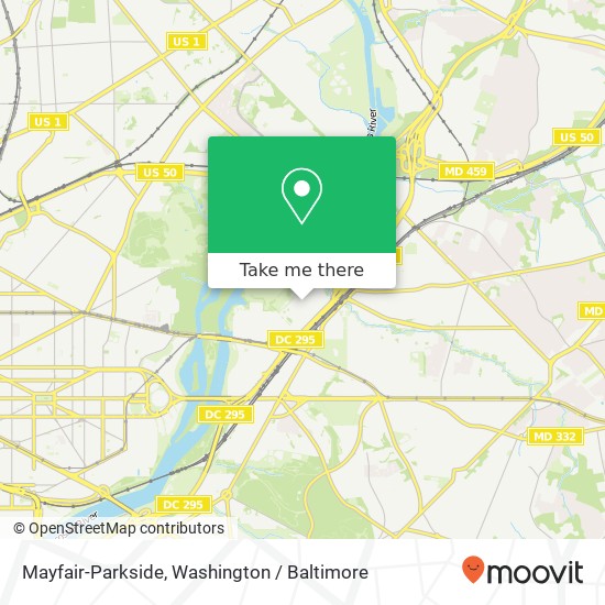 Mapa de Mayfair-Parkside
