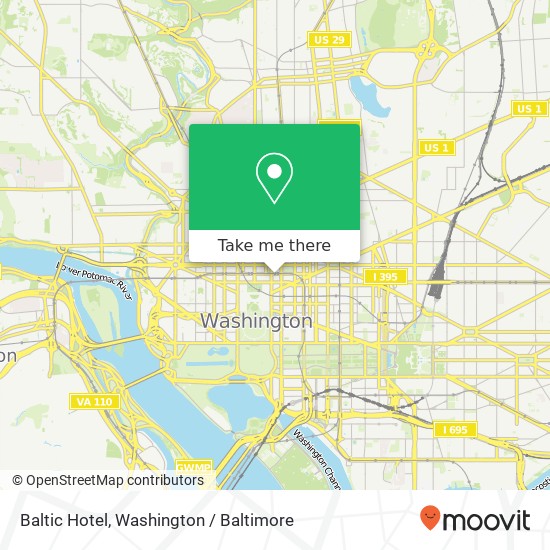 Baltic Hotel map