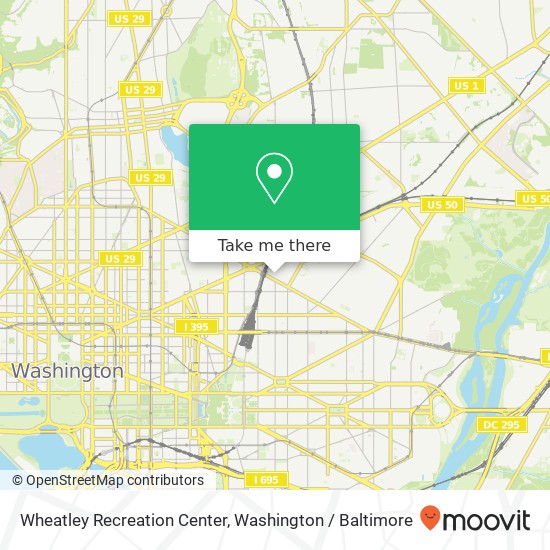 Mapa de Wheatley Recreation Center