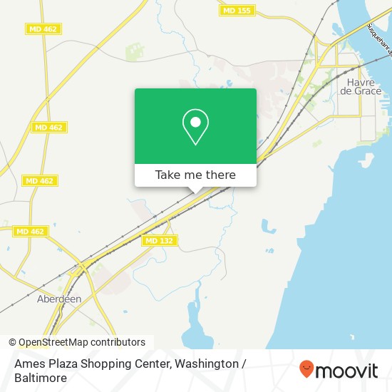 Mapa de Ames Plaza Shopping Center