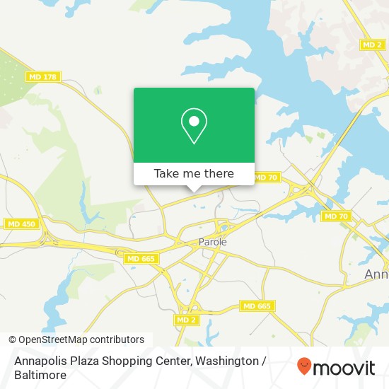 Mapa de Annapolis Plaza Shopping Center