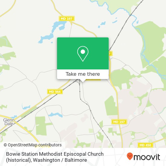 Mapa de Bowie Station Methodist Episcopal Church (historical)
