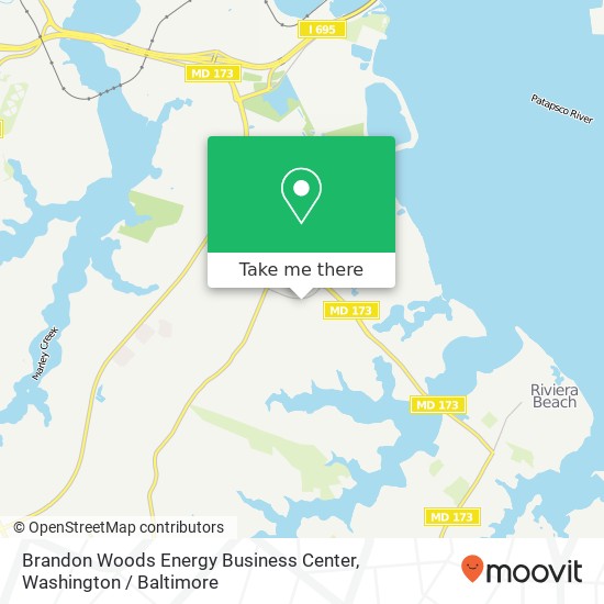 Brandon Woods Energy Business Center map